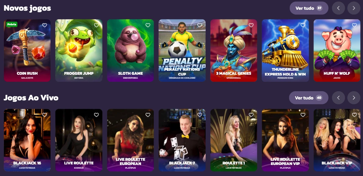 Coolzino Casino em Portugal: o que esperar da plataforma visual